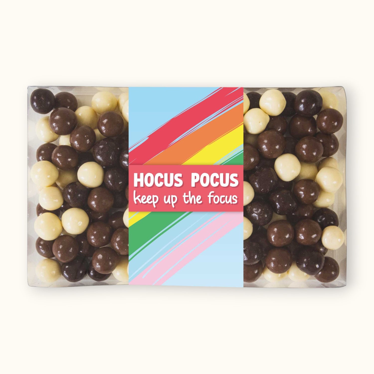 Doosje chocolade | Hocus pocus, keep up the focus!