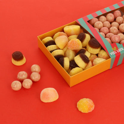 Cadeaupakketje | karamelsnoep &amp; crunchy choco&