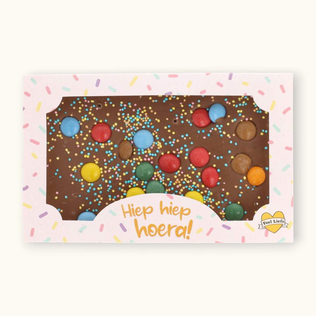 Choco bar rainbow | Hiep hiep hoera!