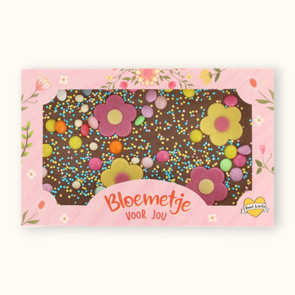 Choco bar bloemen | Bloemetje voor jou