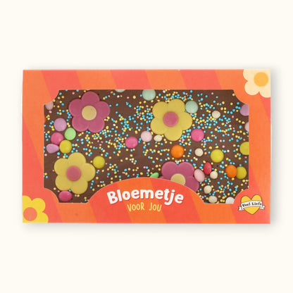 Choco bar bloemen | Bloemetje voor jou