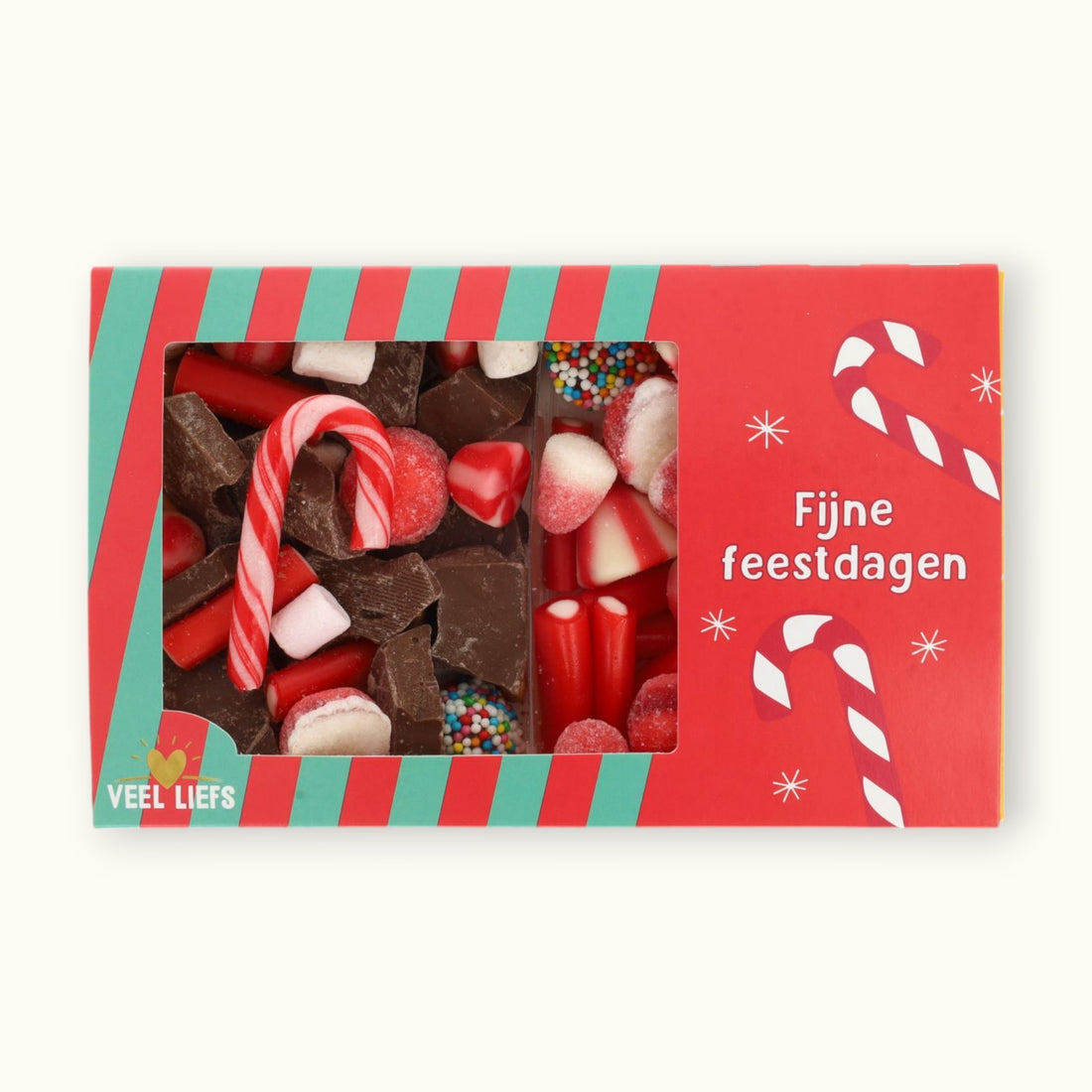 Cadeaupakketje | breekchocolade &amp; kerstsnoep