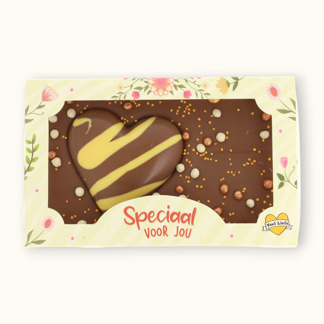 Choco bar goud hart | Speciaal voor jou