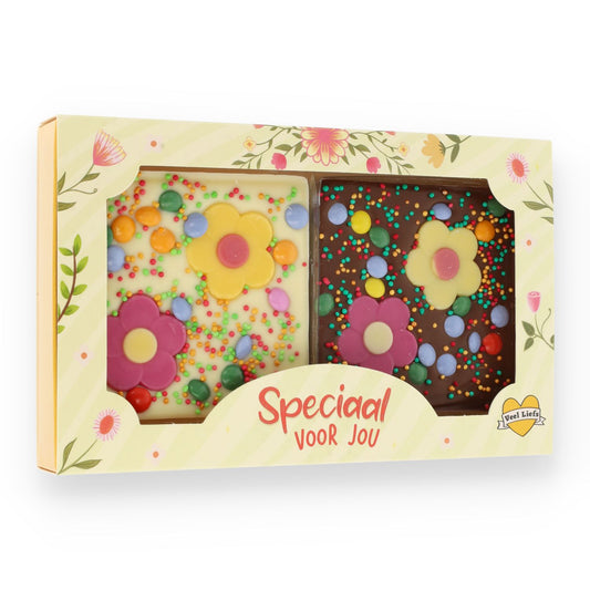 Cadeaupakketje | Speciaal voor jou! | Choco duo